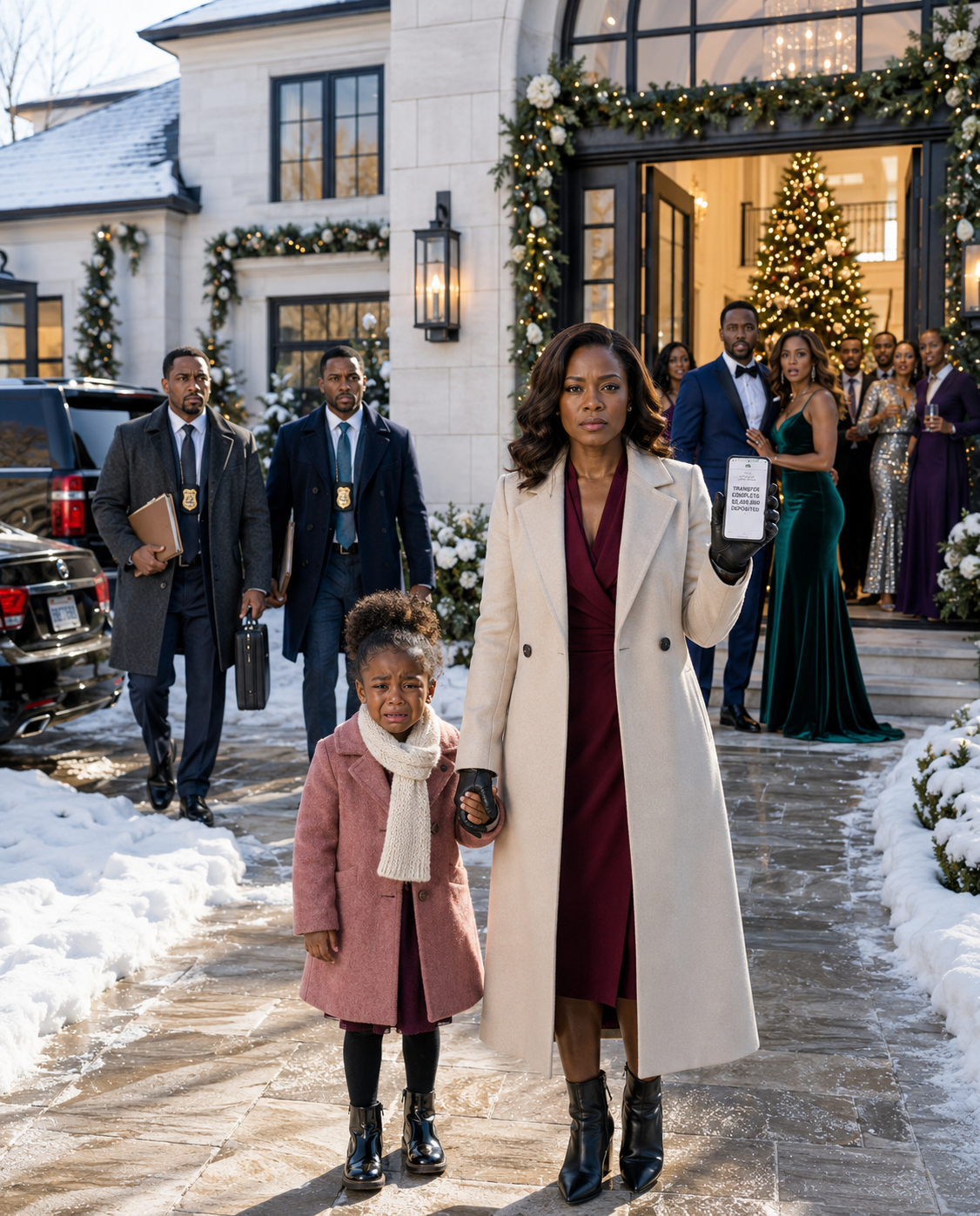 My six-year-old daughter twirled in her brand-new Christmas dress, smiling as she asked, “Daddy’s going to love this, right?” Seconds later, my husband called and coldly said, “Don’t come. There’s no room for you two.”