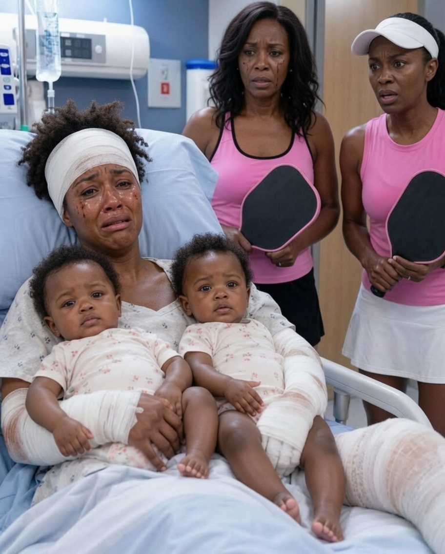 After a devastating crash left me barely able to walk, I called my parents and begged them to care for my one-year-old twins. My mother snapped, “I still need time for pickleball!