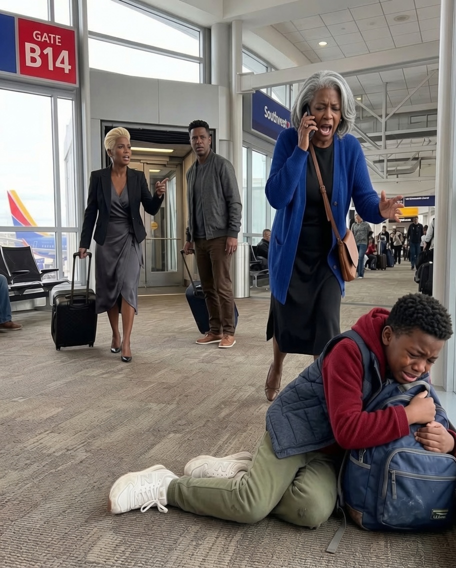 My 10-year-old grandson called me from the airport, scared and alone, after my daughter-in-law left him behind and flew away with my son and her children. Then she sent a message saying he was grounded and would stay home. I couldn’t ignore what she had done, and three days later, their vacation was over.
