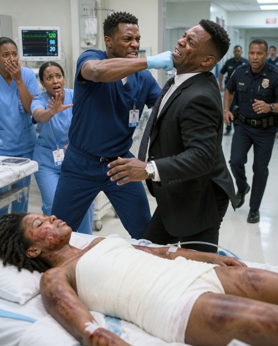 My husband b/e/@/t me until I could no longer stand. When I finally c0ll@psed unconscious, he rushed me to the hospital and lied, “She slipped in the shower.”