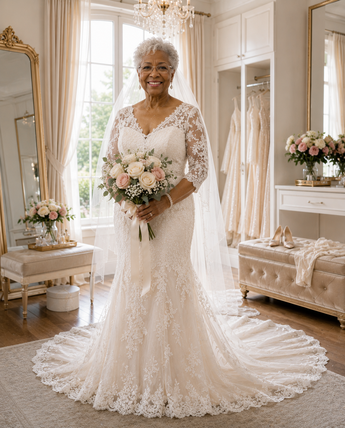 I Married My High School Sweetheart at 72 – Two Weeks After His Kids Threw Me Out, a Black Limousine Arrived at My Trailer