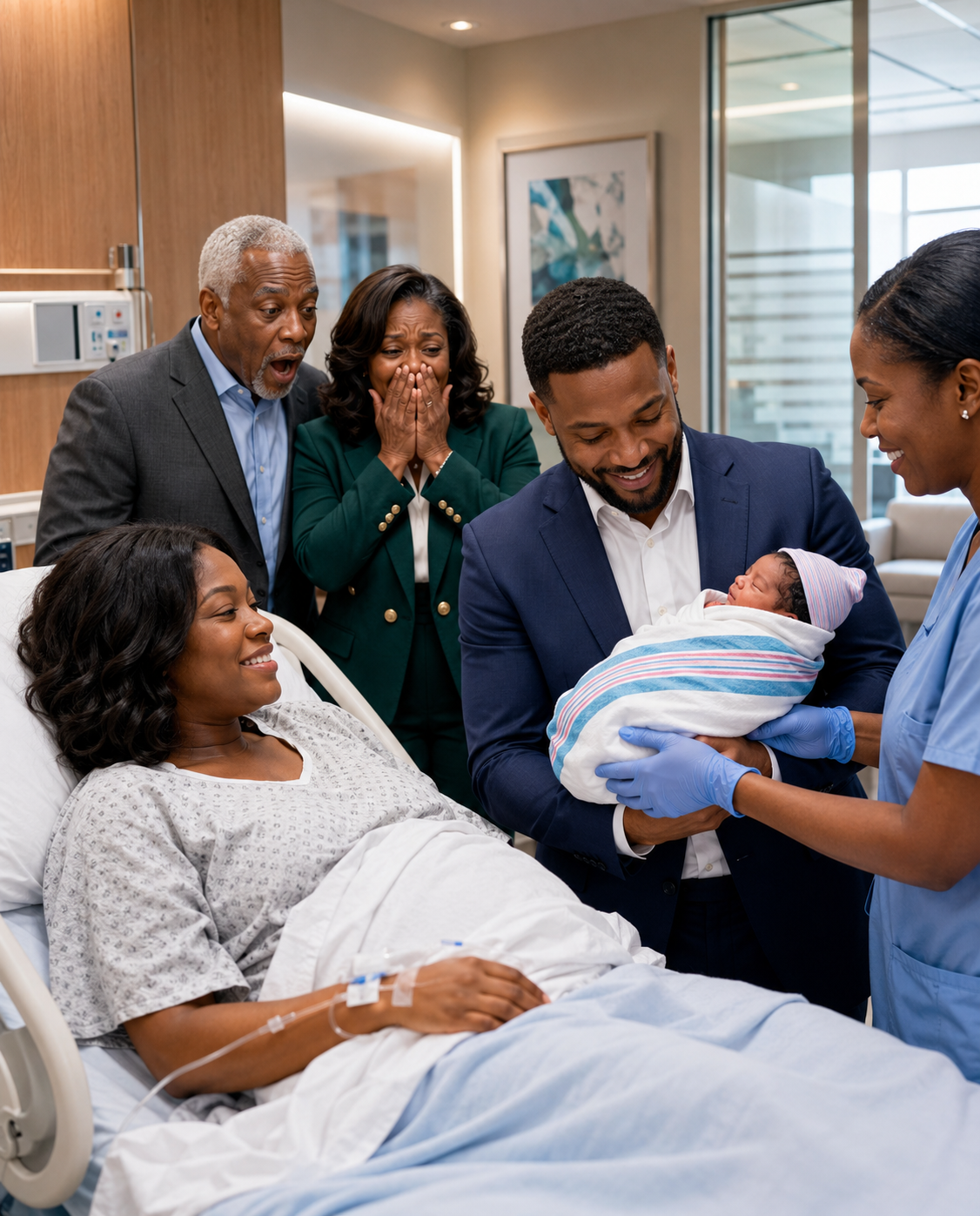 The moment the nurse carried my newborn into recovery, my mother recoiled. “We will never acknowledge a fatherless child,” she said. My father folded his arms. “And we will never hold that baby.”