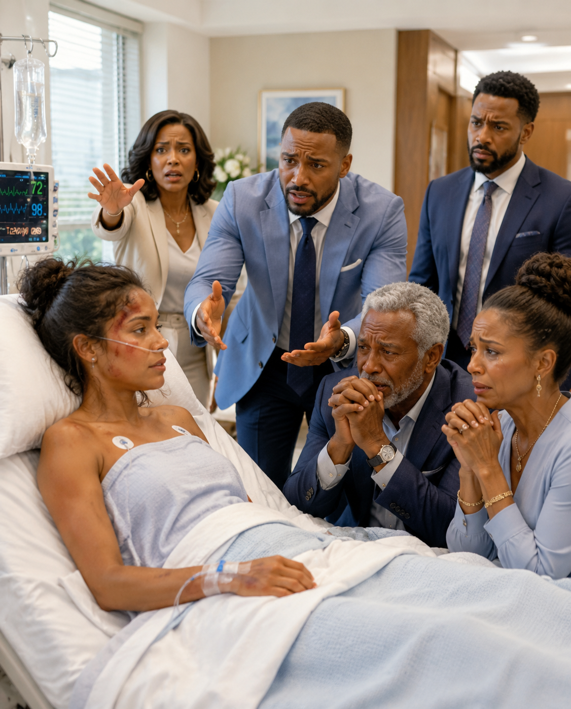 My husband be@t me so badly I woke up in the ICU, barely able to breathe. When I begged my parents for help, they coldly replied, “You chose him. Live with the consequences.” I quietly whispered, “Okay.” From my hospital bed, I removed my name from the guarantee on their dream house. Their $55,000 down payment disappeared overnight—but that was only the first thing I planned to take back. They had no idea whose life would unravel next.