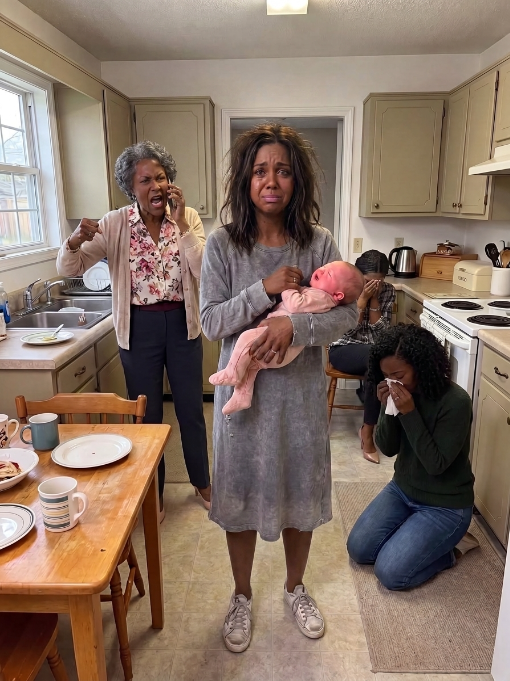 My Grandma Saw Me Holding My Baby in Worn-Out Clothes and Froze. “What Happened to the $180,000 I Sent You?” She Asked. I Stared at Her and Whispered, “Grandma… I Never Received a Single Dollar.” Her Face Changed Instantly—Then She Called Her Attorneys and Said, “Bring the Wire Records. No One Leaves This House.”