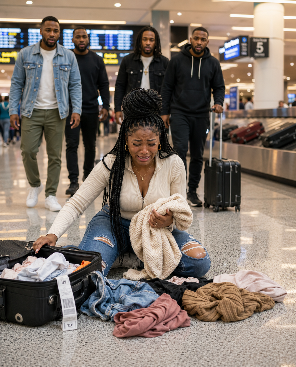 I Asked My Family To Pick Me Up After My Husband’s Funeral Abroad — Their Cruel Replies Made The Headlines That Night.