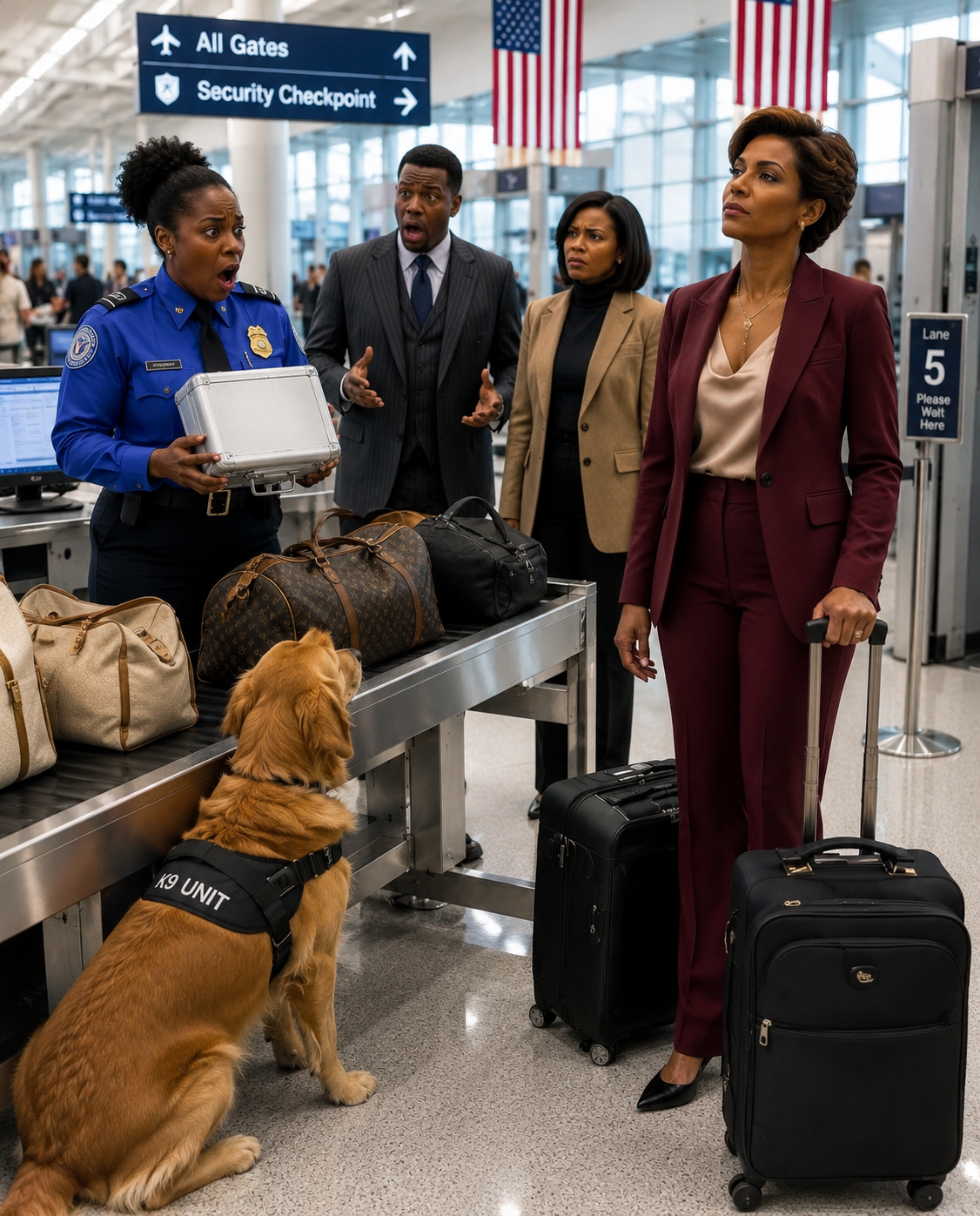 My Husband Planted a Locked Suitcase in My Luggage but the Security Dog Chose His Mistress Instead