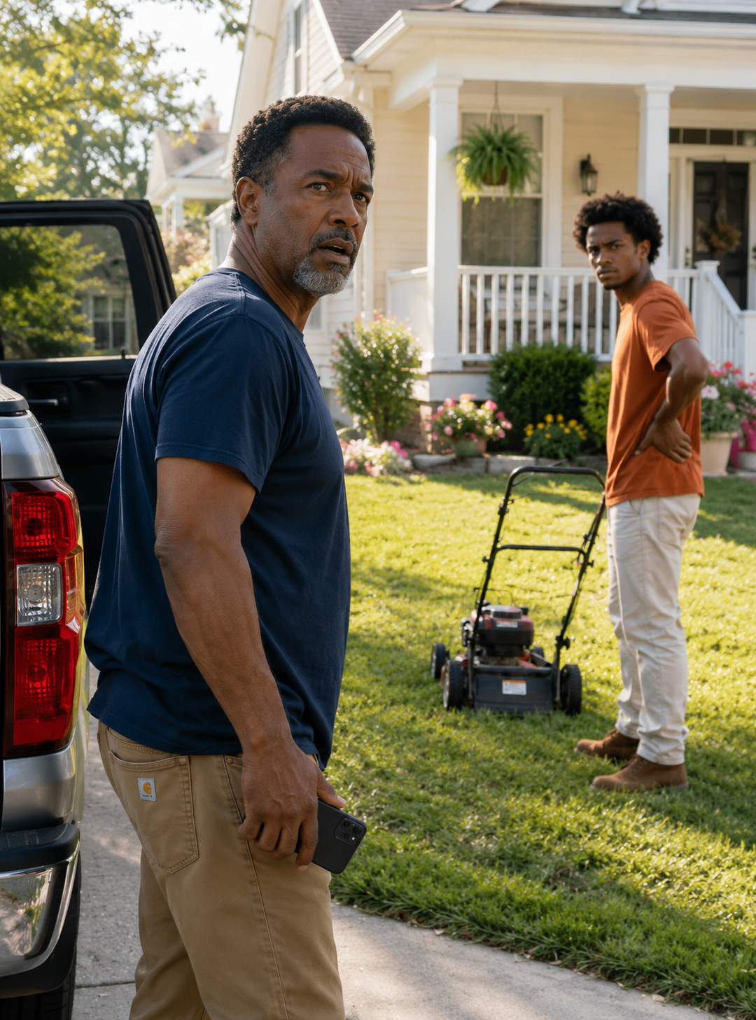 I Hired A Man To Mow My Daughter’s Lawn And He Heard Crying From Below The House