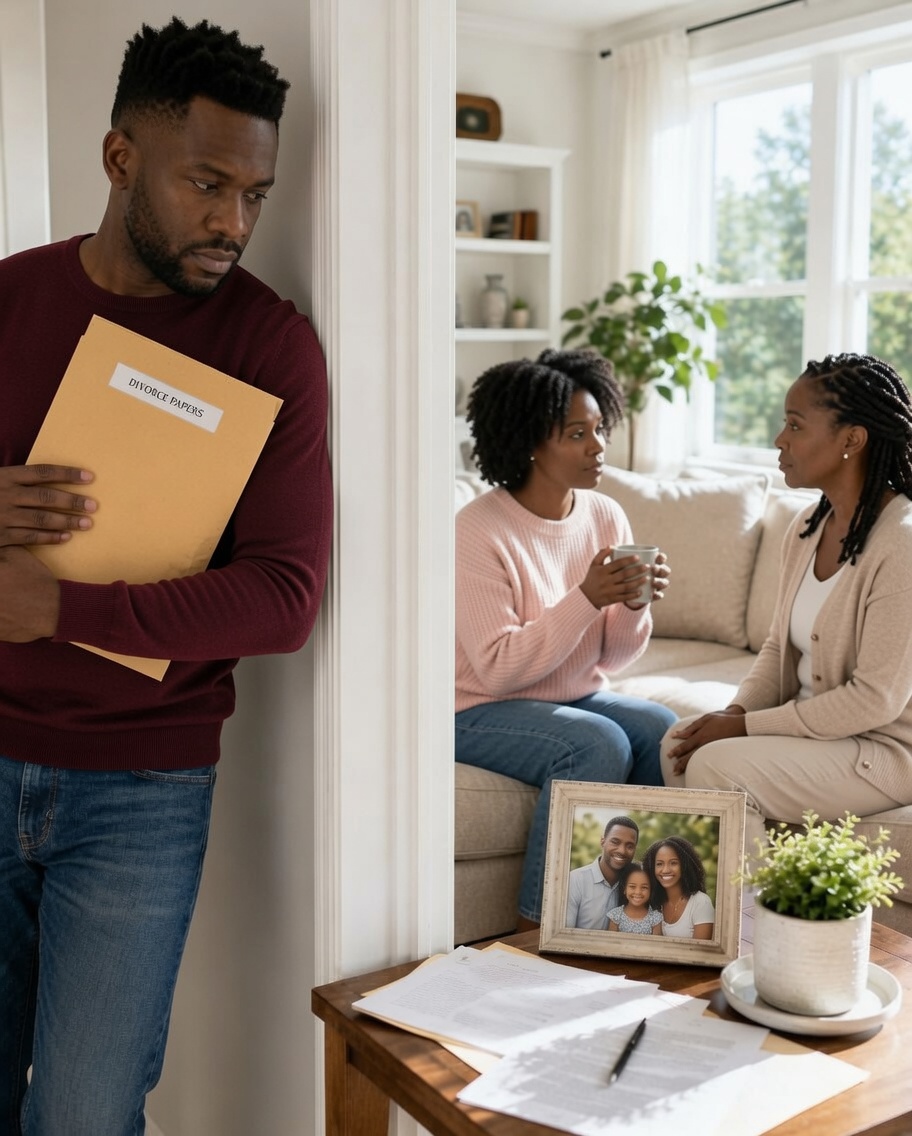 I intended to divorce my wife, until I happened to overhear her confiding in her mother