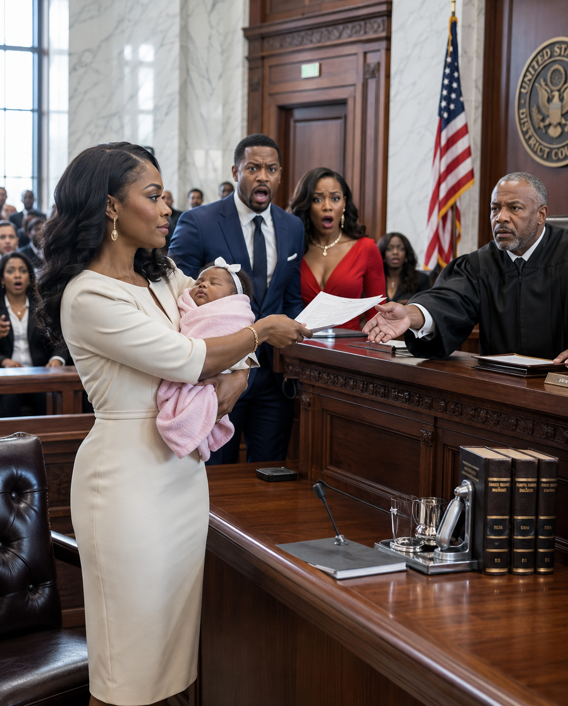 My billionaire husband disappeared for months on “business trips” with other women. When he filed for divorce, he sneered, “You were never enough.” At the courthouse, I arrived with our newborn son, handed him the DNA report, and watched his face fall as my lawyer froze his empire and moved the controlling shares into our baby’s trust.
