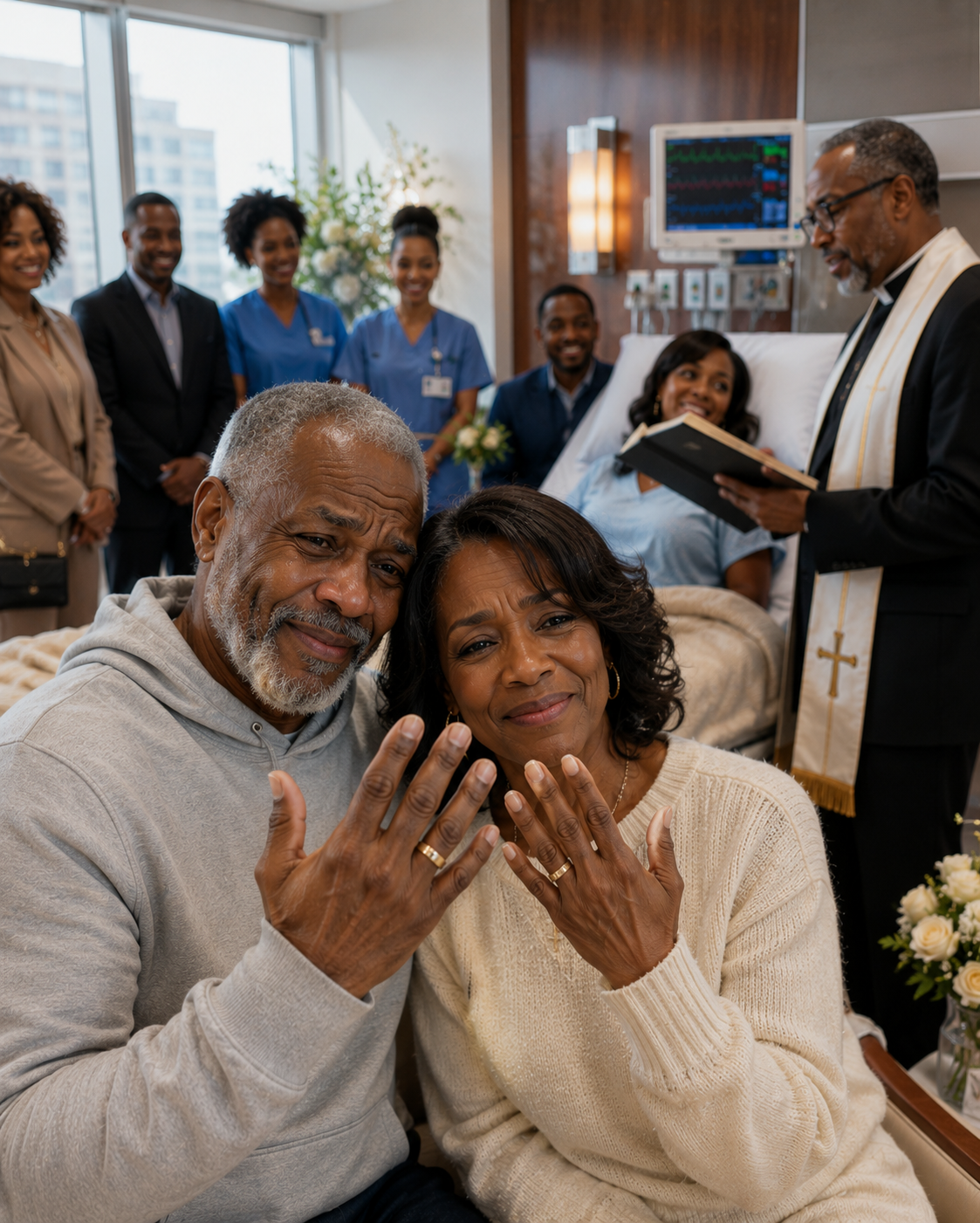 I Married a Stranger from a Hospital Waiting Room So He Wouldn’t Pass Away Alone – After Our One-Week Marriage, His Lawyer Handed Me His Backpack
