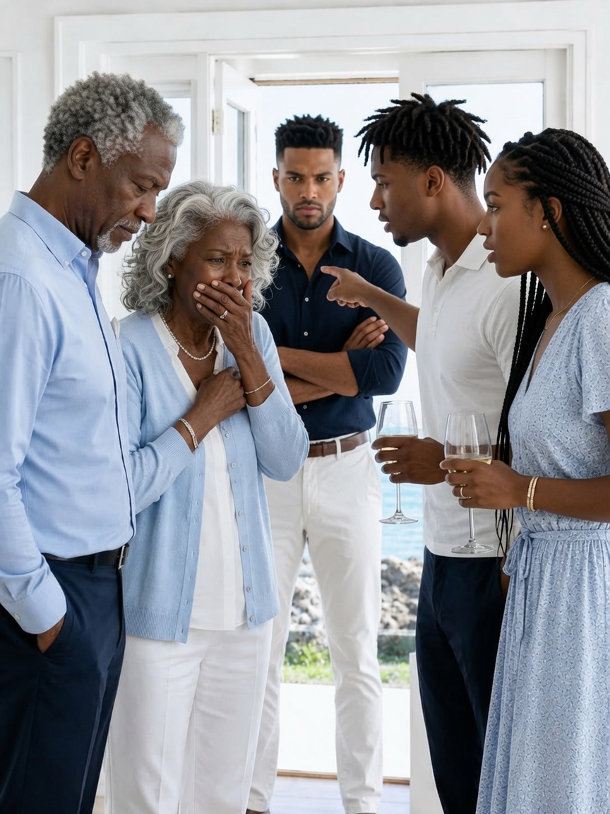 I Bought My Parents A $425,000 Beachfront Mansion For Their 50th Anniversary—Weeks Later, My Brother-In-Law Pointed At My Shaking Father And Growled, “This Is My House Now. Get Out.” Then I Walked In.