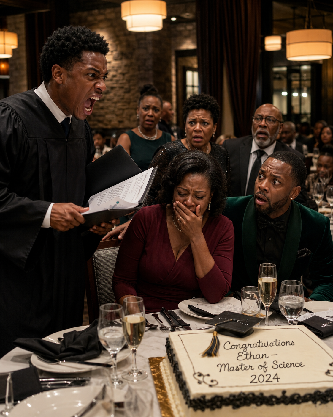 For 20 years, I raised my husband’s illegitimate son as my own. On the day he received his master’s degree, my husband stood in front of everyone and said, “Thank you for taking care of my mistress’s son!