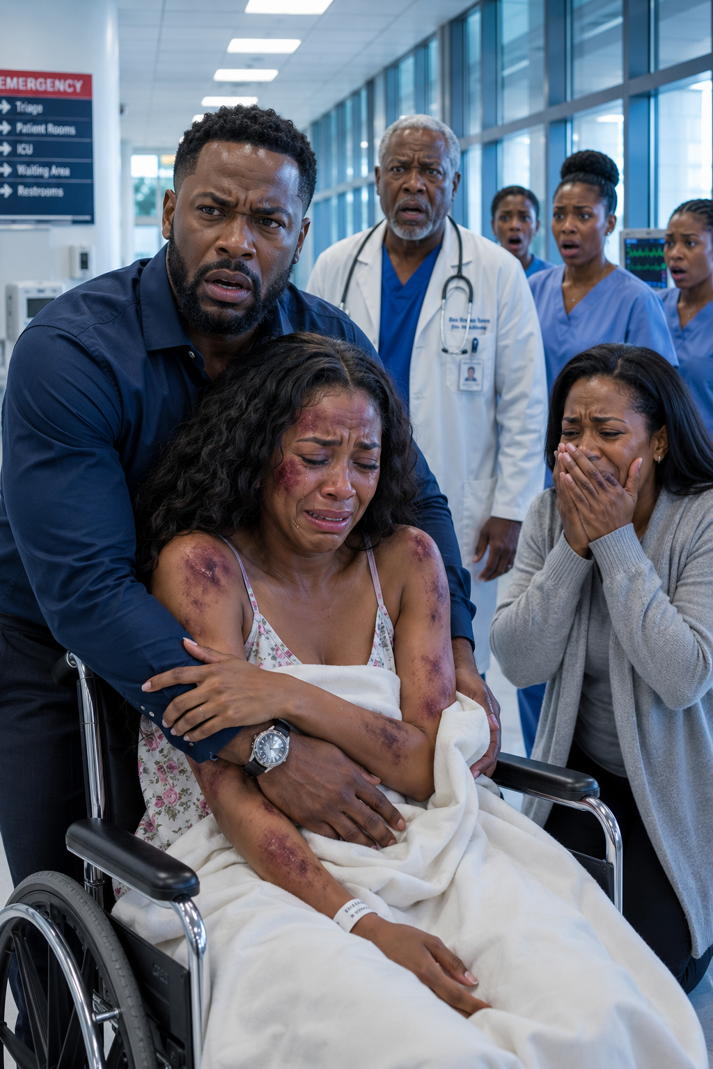 My stepfather beat me every day as a form of entertainment. One day, he broke my arm, and when we took me to the hospital, my mother said, “She accidentally slipped and fell while bathing.” As soon as the doctor saw the bruises on my face, he immediately called 911.