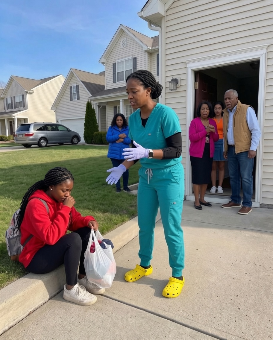 At 12:43 a.m, my 16-year-old daughter called from the curb outside our own house after my in-laws locked her out, stuffed her backpack and pajamas into a grocery bag, and gave her bedroom to Avery.