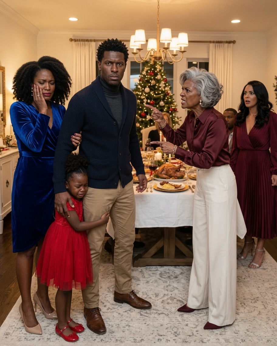 At Christmas dinner, my sister-in-law ins:ulted my wife until the argument exploded. Then my mother sl:apped my wife across the face and said, “You’ll always be trailer trash. Take your daughter and get out.”