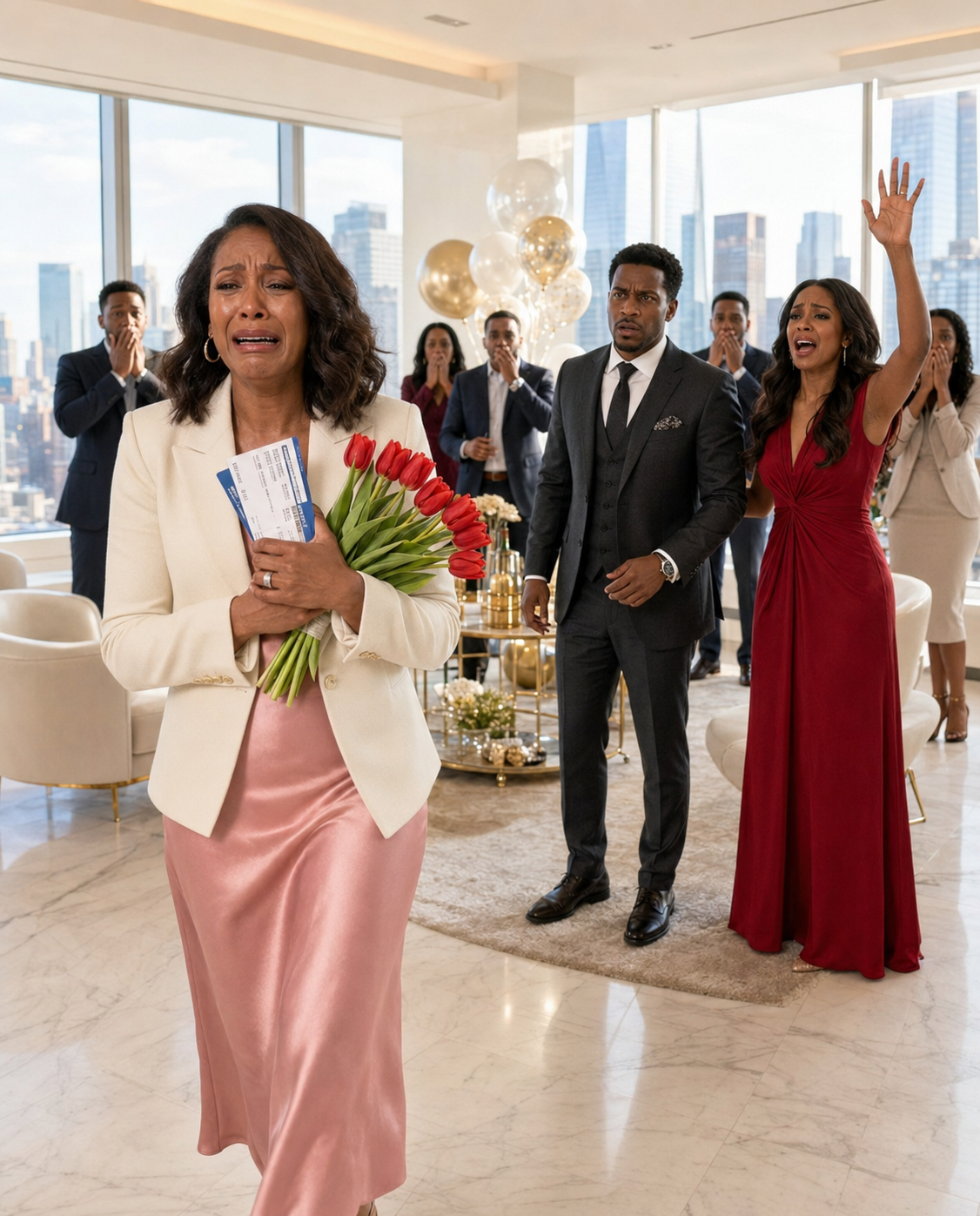 I surprised my husband at work for Valentine’s Day—only to find him kissing the CEO at their engagement party. I walked away, canceled Paris, froze our accounts, and reclaimed my $558 million stake.