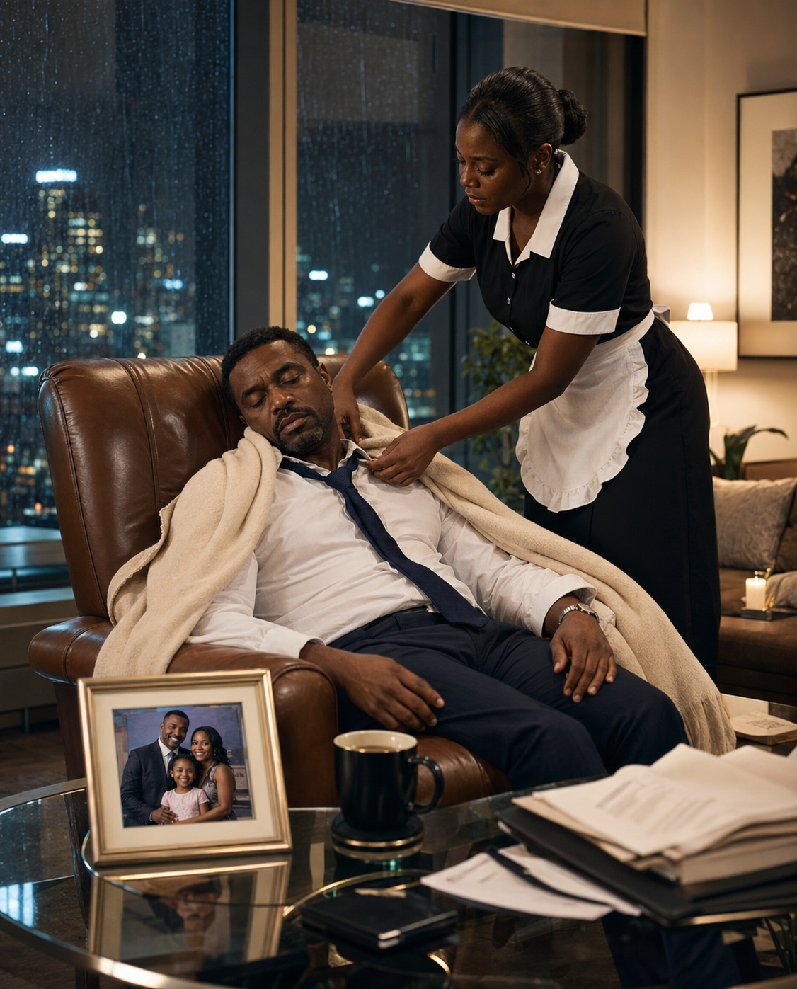 The Billionaire Pretended to Be Asleep to Test His New Maid… Yet What She Did Left Him Completely Speechless