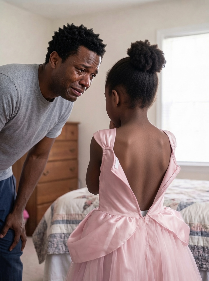 My 8-Year-Old Daughter Texted, “Dad, Come To My Room. Just You.”—Moments Later, She Turned Around And Revealed Handprints Across Her Back… Then Whispered The One Name I Never Expected.