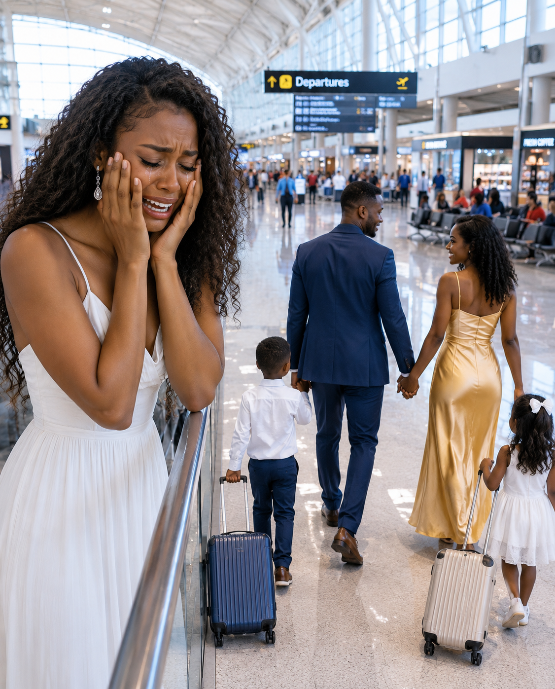 My Husband Claimed He Was Saving Lives In Emergency Surgery—Then I Found Him At The Airport Boarding A Secret Vacation With Another Woman And His Entire Family Without Me…