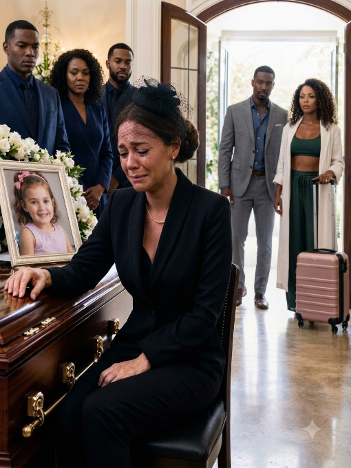 My sister ignored 127 calls as her daughter lay dy:ing in the hospital—then arrived at Sofia’s funeral sunburned beside my husband, both pulling luggage from the same secret getaway.