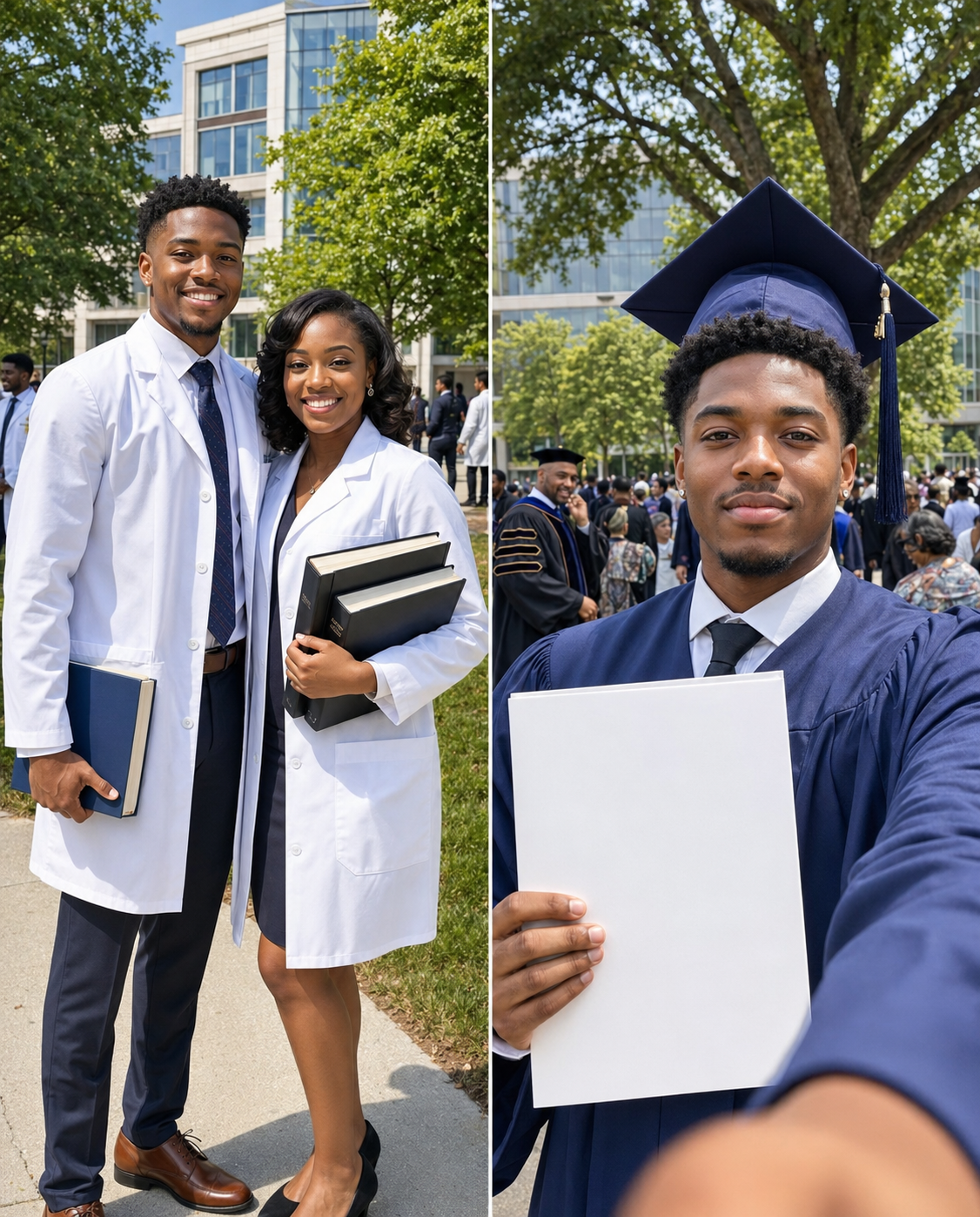 I Worked Two Jobs to Help My Husband Become a Doctor – At His Graduation, He Handed Me Divorce Papers, but Then His Classmate Stopped Me