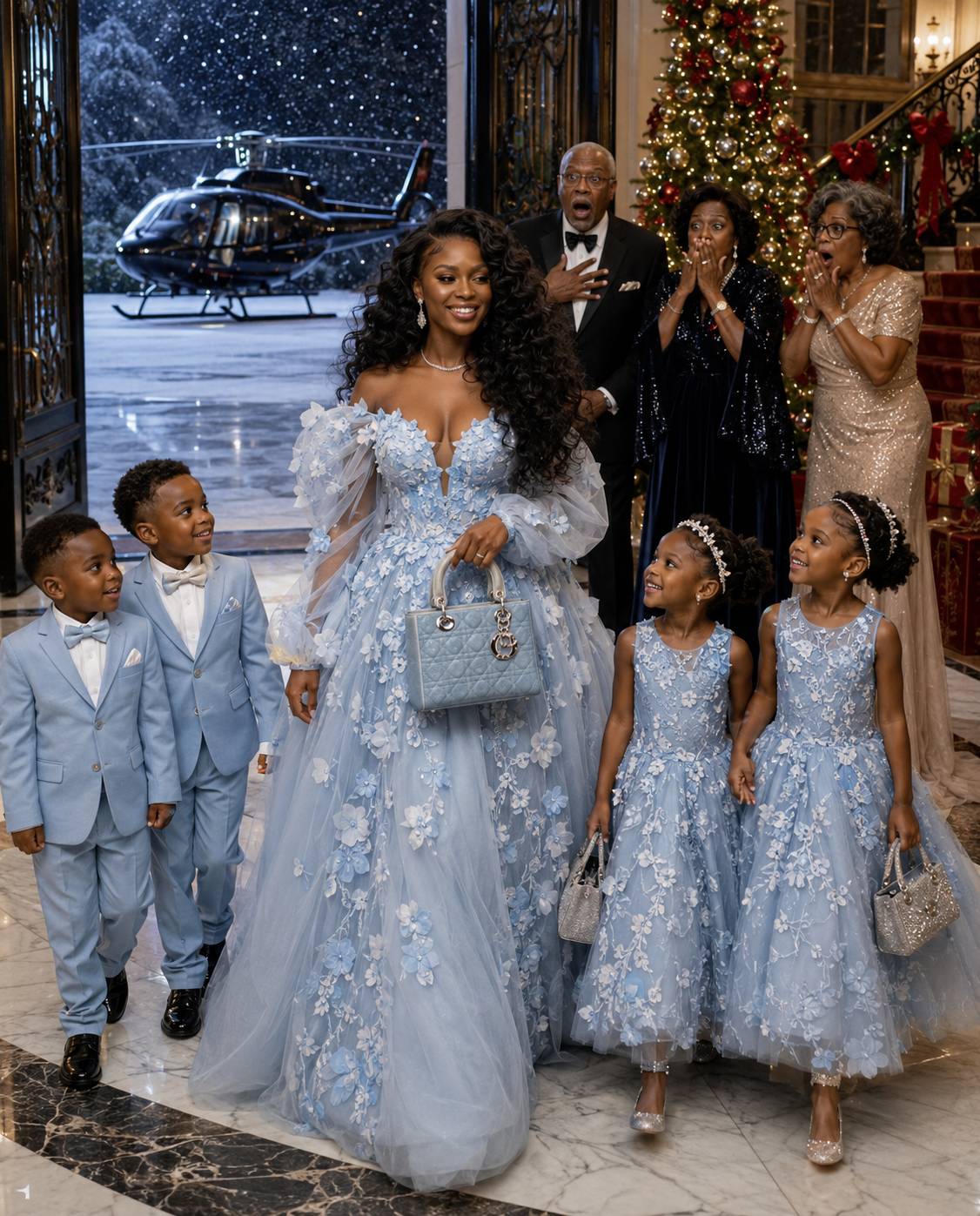 My ex-husband invited his former wife—whom everyone considered “childless”—to Christmas dinner, hoping the family would see only the woman he had left behind.