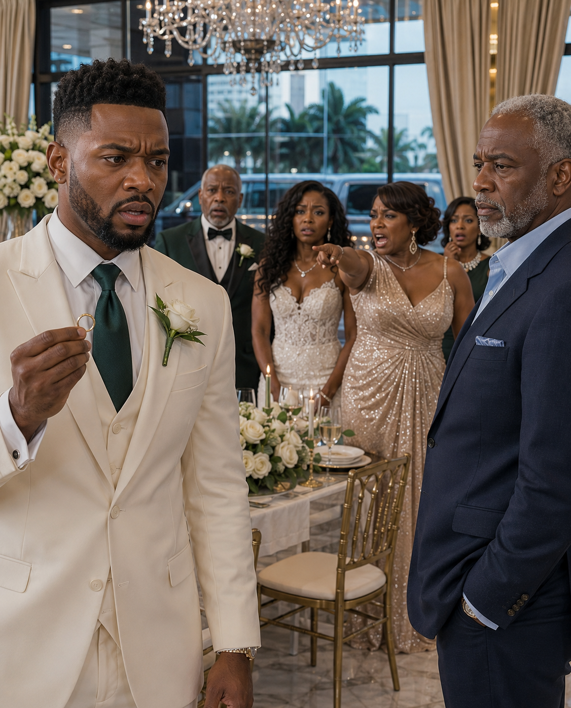 On my wedding day, my in-laws m0cked my dad in front of 500 people. They said, “that’s not a father — that’s trash.” my fiancée laughed. I stood up and called off the wedding. my dad looked at me and said, “son… I’m a billionaire.” my entire life changed forever