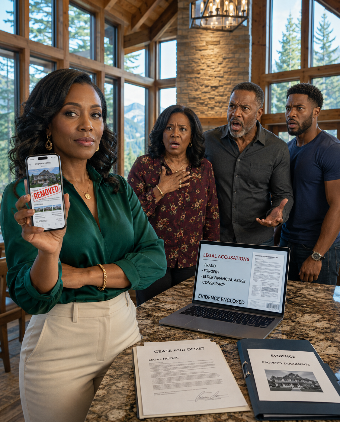 My parents demanded that I let my brother use my vacation home as his personal rental business. When I refused, they broke in, changed the plan themselves, and thought I would be too scared to fight back.