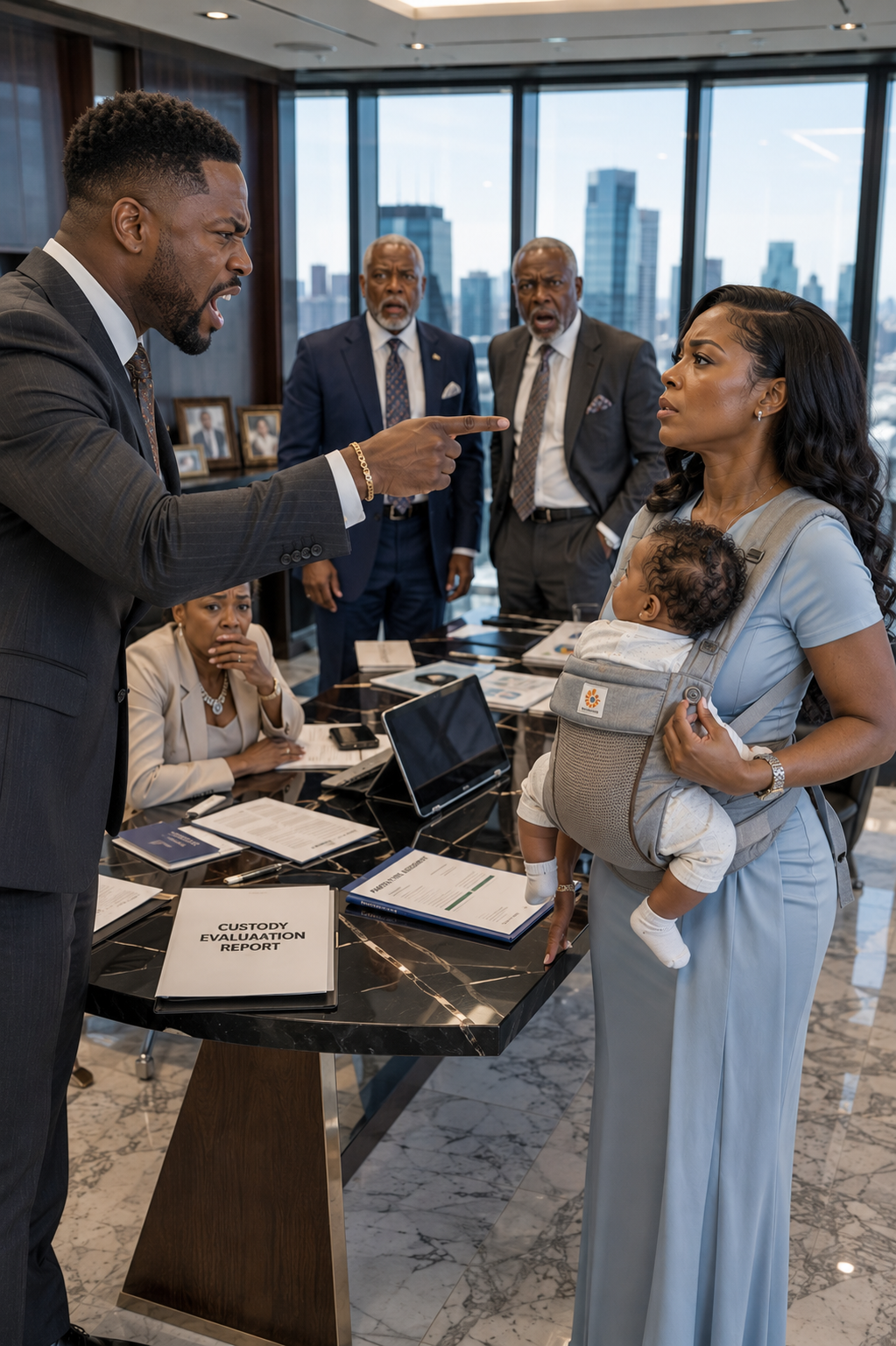 The day I entered my billionaire husband’s divorce hearing with the daughter he never knew about in my arms, I saw the most powerful man in that room lose something no amount of money could ever buy back. He believed he was ending our marriage with one more signature—but the second his eyes landed on the baby I carried, everything shifted.