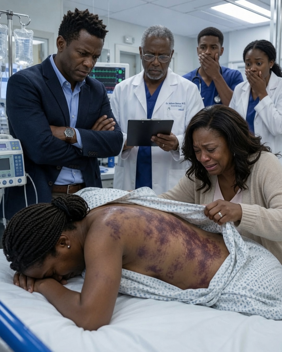 My stepdaughter was brought into the ER unconscious, and my husband calmly told the doctor, “She’s always been reckless. She must have fallen down the stairs again.”