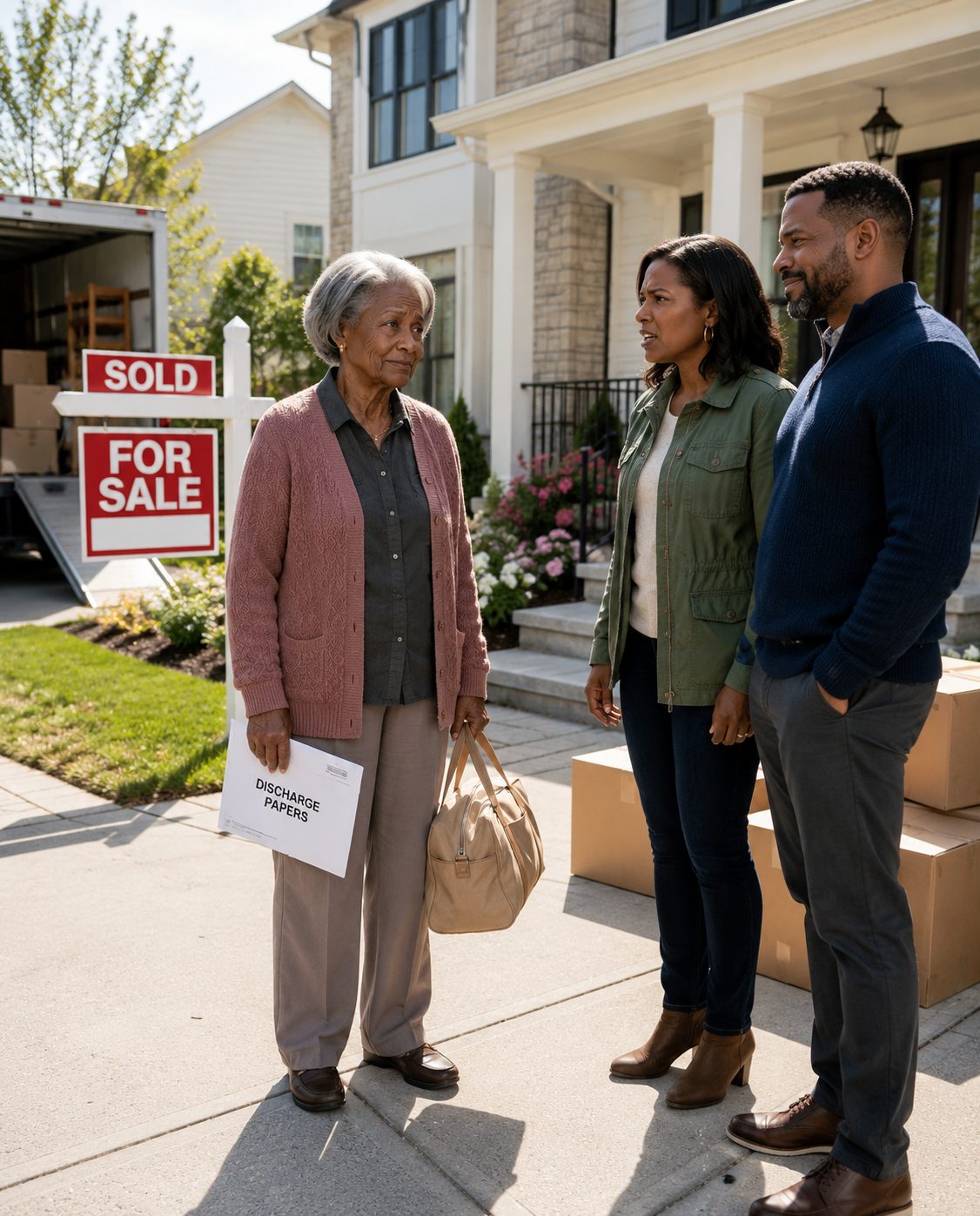My Daughter Sold My House While I Was Hospitalized to Cover Her Incompetent Husband’s Debts. When I Came Home, They Humiliated Me and Asked Why I Was Smiling. I Replied, The House You Sold Was Actually.