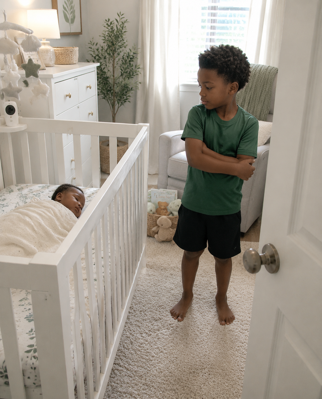 My 5-Year-Old Son Looked at Our Newborn and Said, ‘That’s Not My Sister’ – I Thought He Was Jealous Until He Told Me What He Saw
