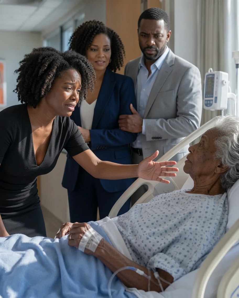 My grandma was critical after emergency surgery and my parents refused to come, but at her funeral, the pastor read her final note—and dad’s face changed when he heard his name…