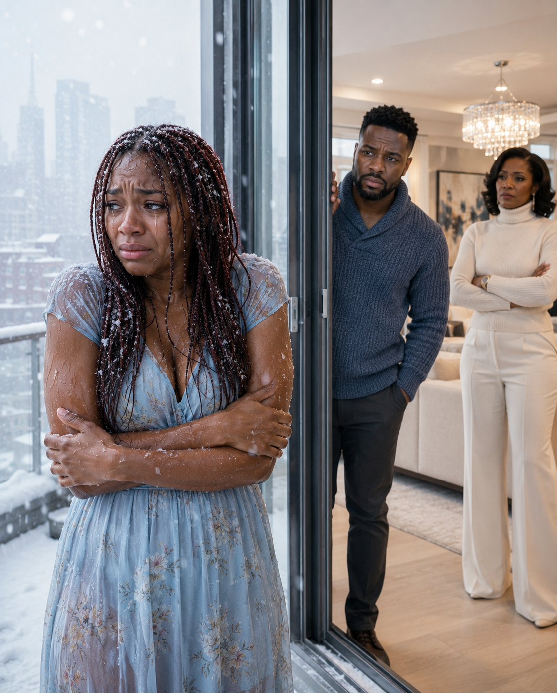 I left my wife outside in the freezing cold because my sister yelled, “That woman is using you”; when I opened the balcony door I found a fingerprint, a cigarette butt and an unfinished letter, but what destroyed me the most was knowing who those $8,000 were really for.