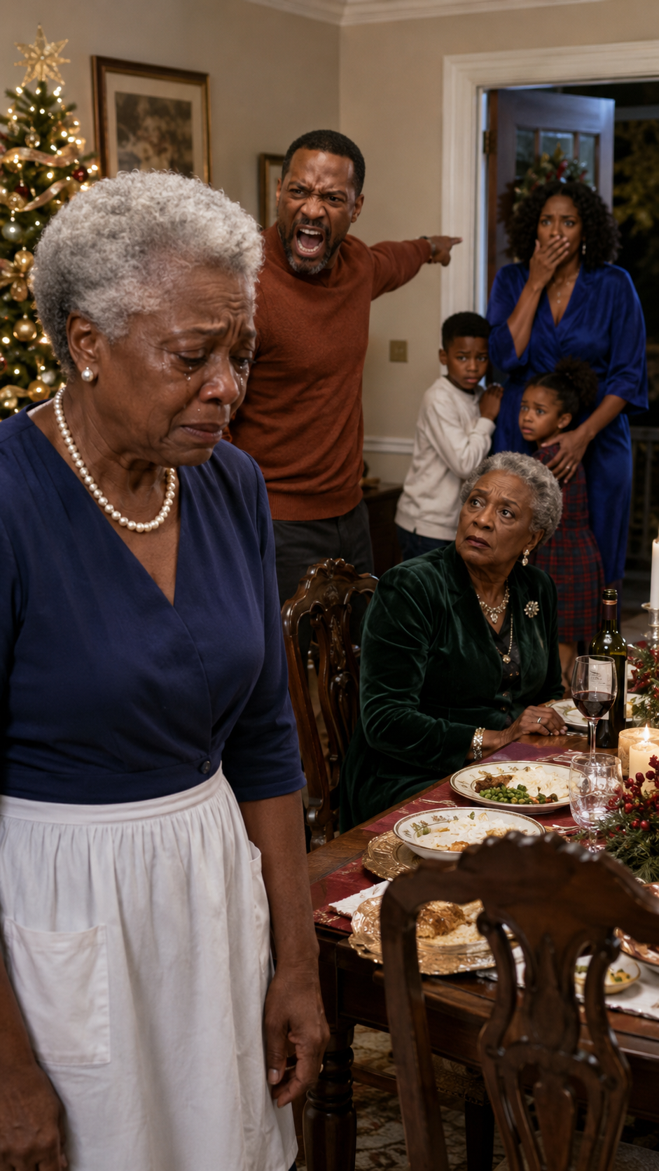 I had cooked, decorated, and opened my home for Christmas, hoping to keep the family together. Then my son-in-law told me, “You can’t sit here,” at my own table. My heart broke in front of everyone, but my next move changed our lives forever.
