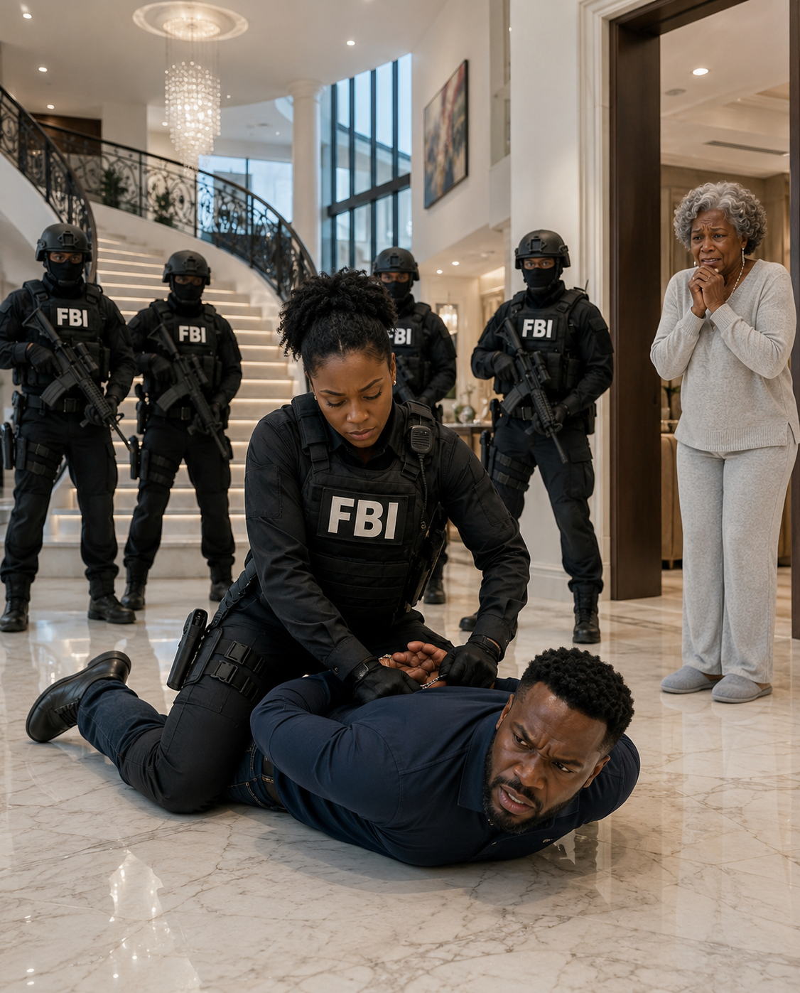 My Mother’s Husband Never Knew I Had Served as an FBI Agent. He Beat Her for Months Before Warning, “If You Leave Me, You Both ᴅɪᴇ.” She Left Him Anyway. Three Days Later, He Arrived at My House Carrying a ₲Ʉ₦, Certain He Was in Control. The Second He Noticed the Federal Agents Behind Me, Everything Changed.