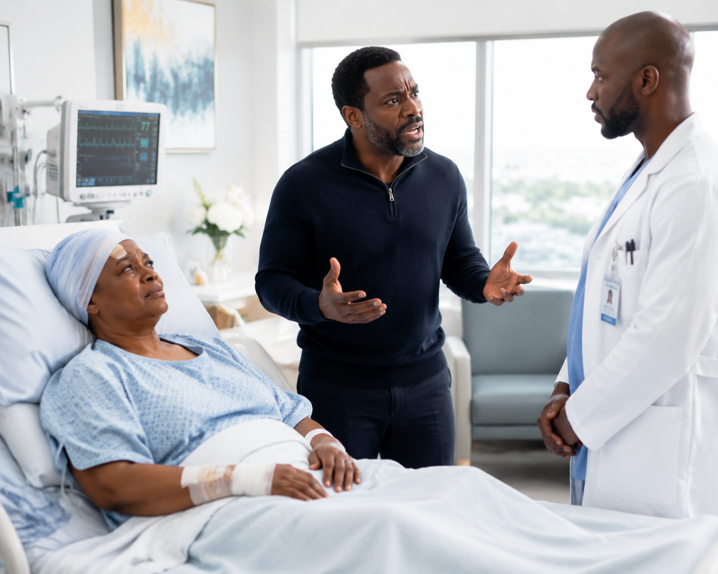 “If she doesn’t make it through emergency surgery, let me know. Otherwise, don’t waste my time,” my husband said to the doctor without a hint of emotion.