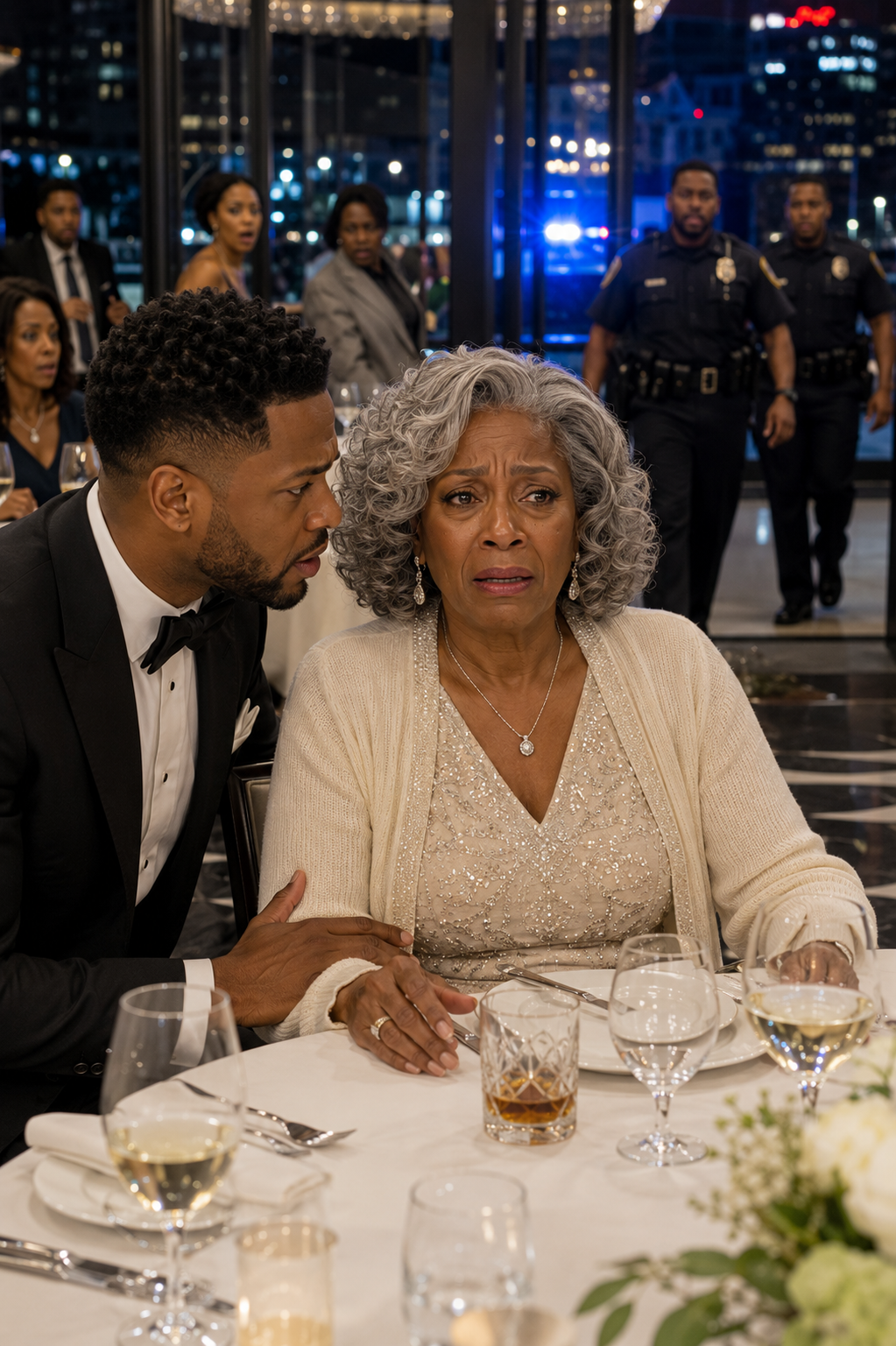 I was having dinner at an upscale restaurant with my daughter and her husband. After they left, the waiter stepped closer, his voice barely above a breath as he whispered, “Ma’am… please don’t drink what they ordered for you.”