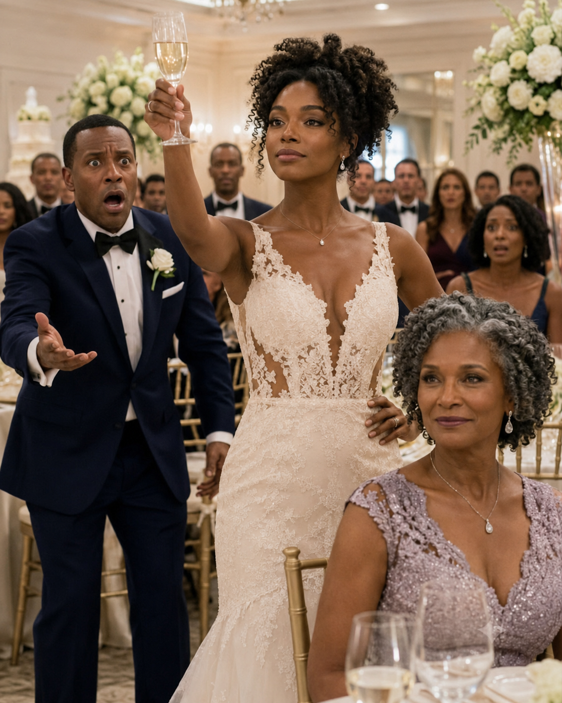 At my son’s wedding, his new wife announced that she would “allow” me to live in her old apartment. I smiled and said that I already had my own place.