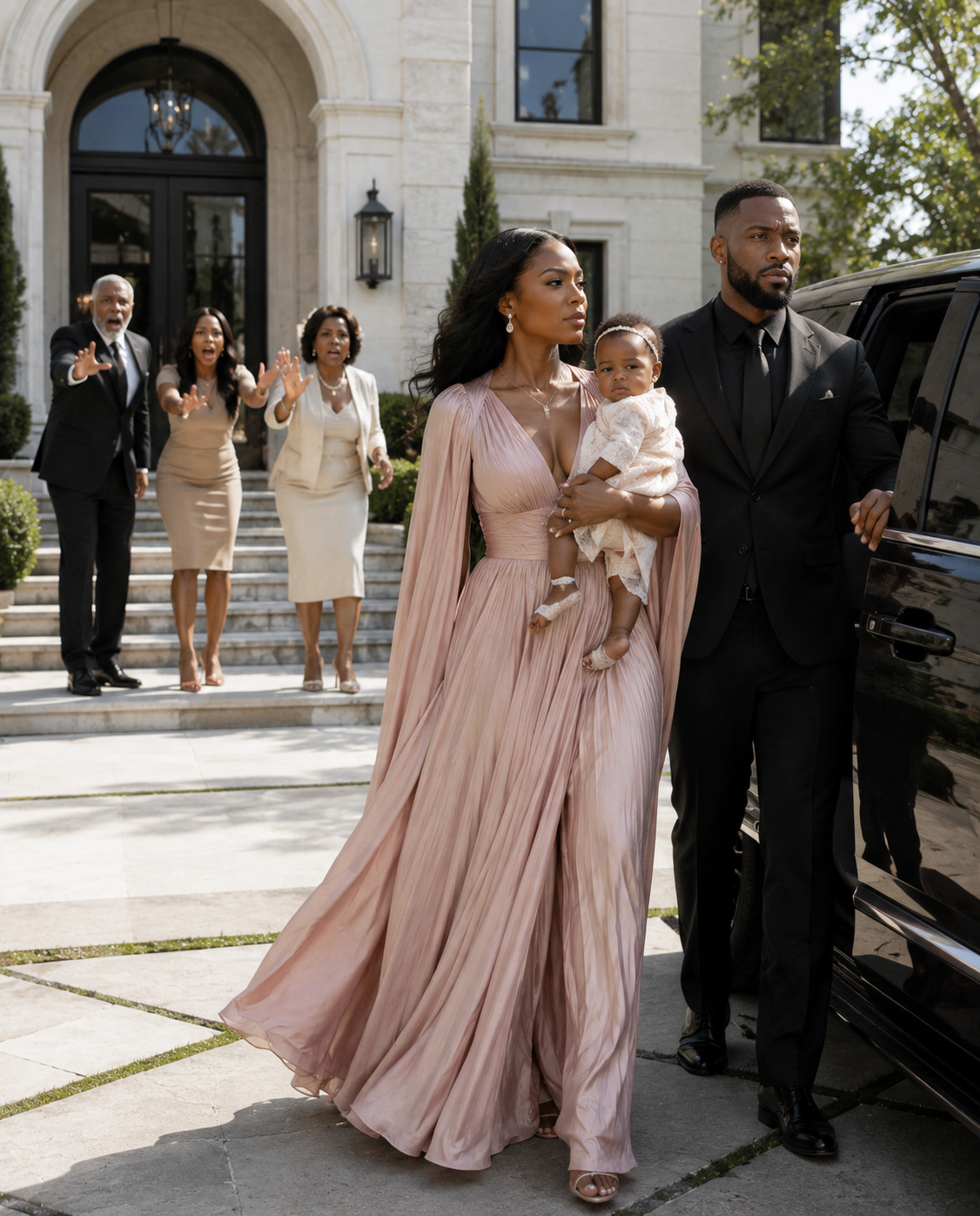 Three Days After Bringing My Newborn Daughter Home, My Husband Locked Me Out of the $27 Million Mansion I Had Bought Before We Met and Flew to Florida With His Mother. I Told My Attorney, “Sell It.” But Hours Before I Signed, Federal Agents Entered My House… and What My Security Camera Captured Revealed He Had Needed Me Outside All Along.