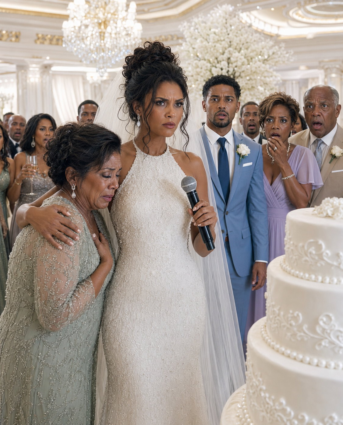 My In-Laws Spent the Wedding Toast M0cking My Mother’s Poverty to Entertain 500 Guests, and When My Fiancé Joined the Laughter, I Realized I Wasn’t Marrying into a Family