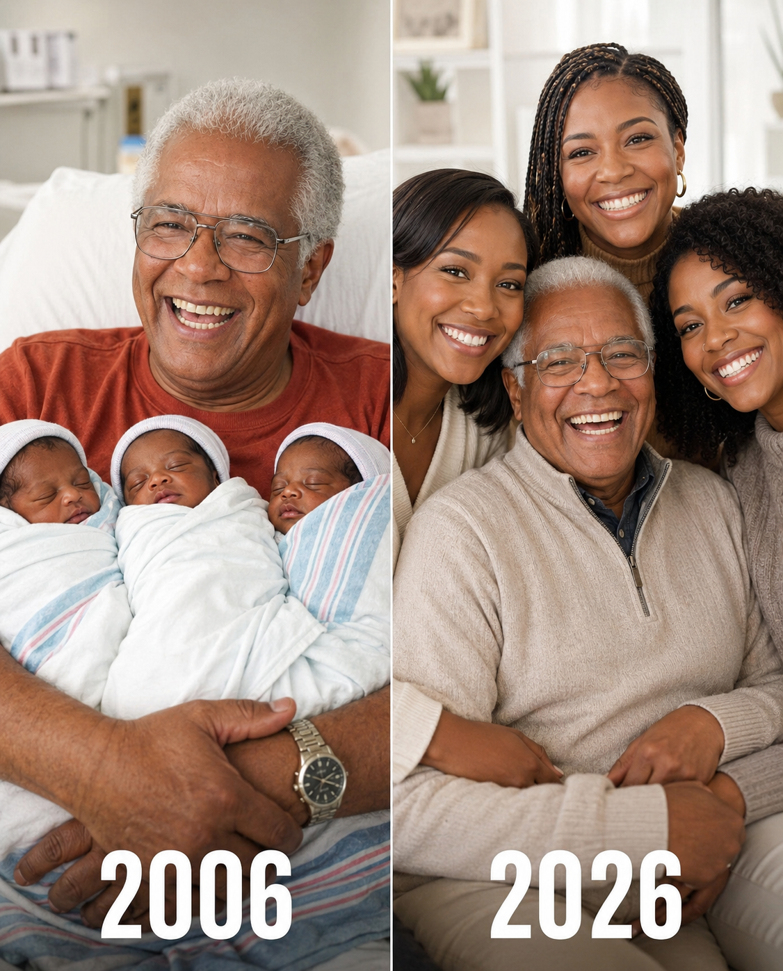 My Daughter Walked Out Right After the Triplets Were Born – 20 Years Later, She Came Back, and What My Granddaughters Did Split Our Lives Into Before and After