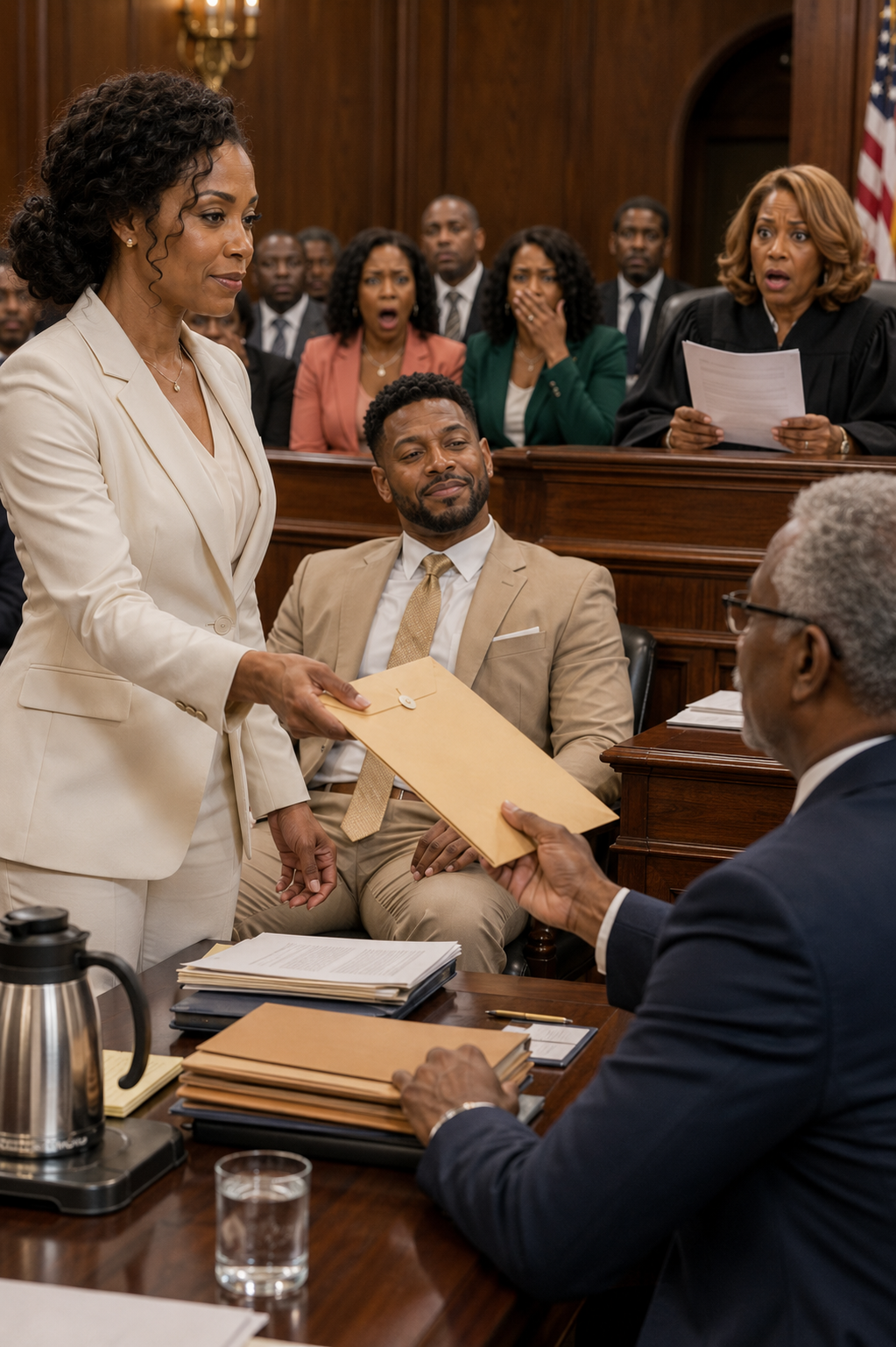 The Judge Opened My Envelope And My Husband Stopped Laughing