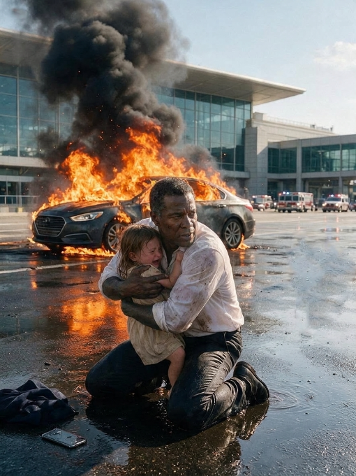 Thirty Hours After I Buried Their Mother Alone, My Children Texted, “Neither Of Us Can Come, So Please Arrange A Ride.” But When A Shuttle Overturned Outside The Airport, I Abandoned My Suitcase And Ran Toward The Trapped Passengers. Only After Seeing Me On The News Did My Children Understand Who Had Truly Been Left Behind.