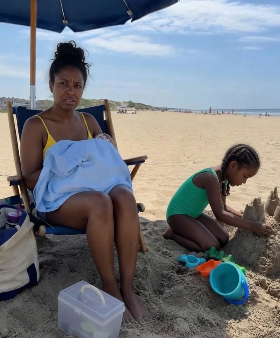 A Woman Started Filming Me for Br3astfeeding My Baby at the Beach – Then My 8-Year-Old Daughter Asked Her One Question That Left Everyone Speechless