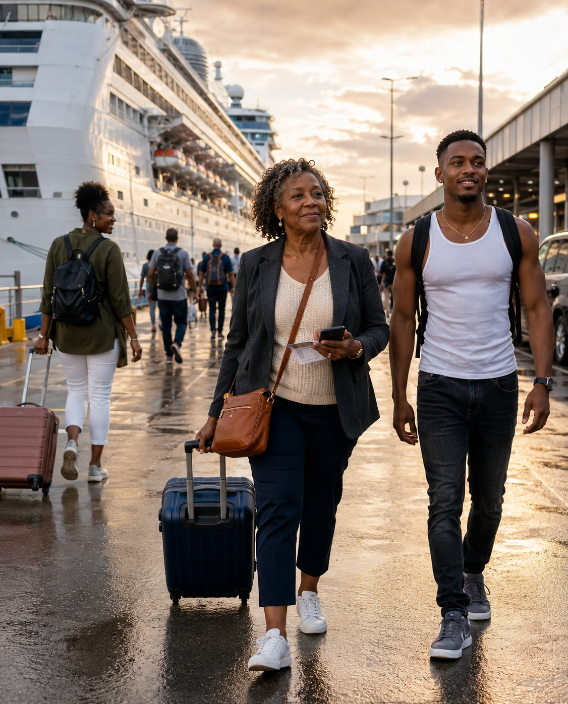 I Bur:ied My Husband and Booked a One-Year Cruise Before My Son Tried to Make Me His Maid