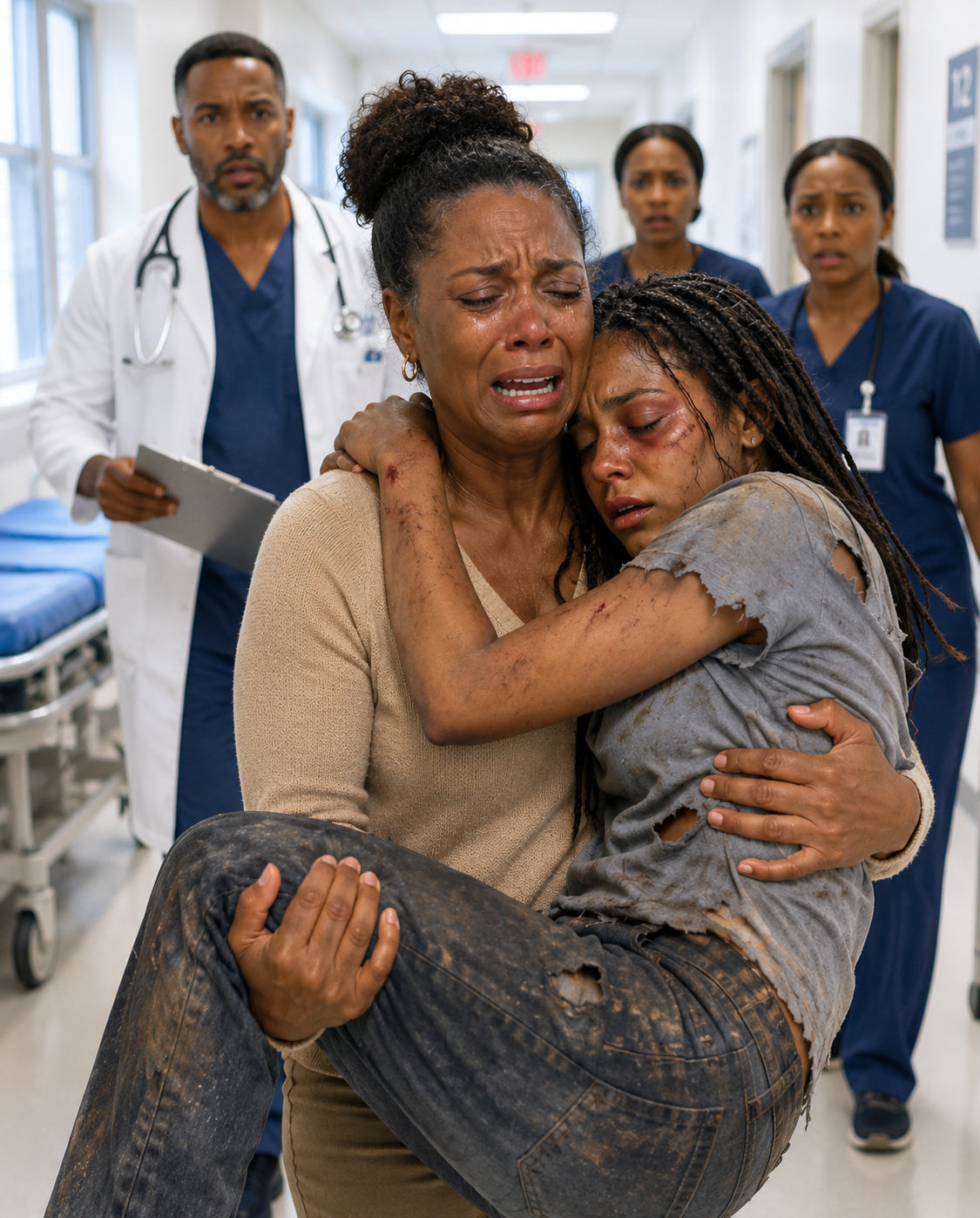 My daughter came home at 1 a.m., covered in wounds, begging me, “Don’t make me go back to my husband’s house,” and just when I thought she had escaped a beating, the hospital revealed a loss that concealed a far more cruel plan targeting her and our entire family.