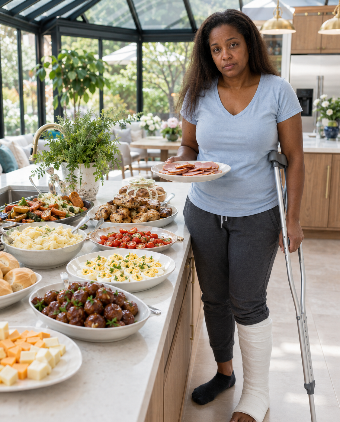 My Husband Made Me Host His 40th Birthday Party While I Had a Broken Leg – Then His Mother Walked in and Made Him Regret It