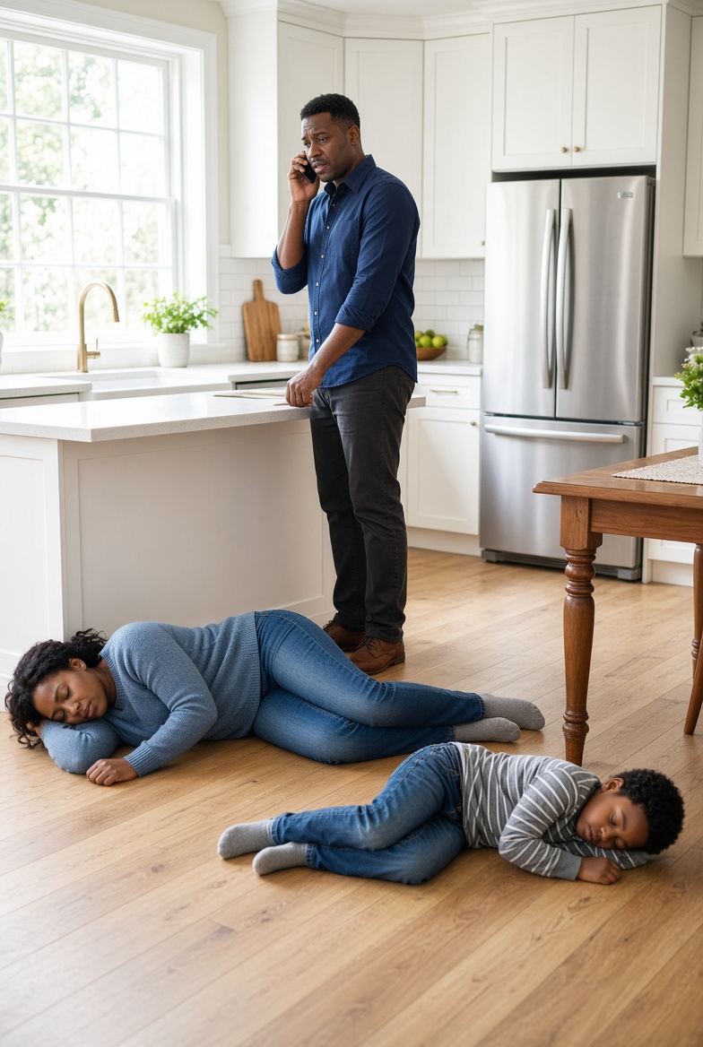 My Husband Cooked Dinner — Minutes Later My Son and I Both Collapsed. Then I Heard Him On the Phone Say, "It's Done."