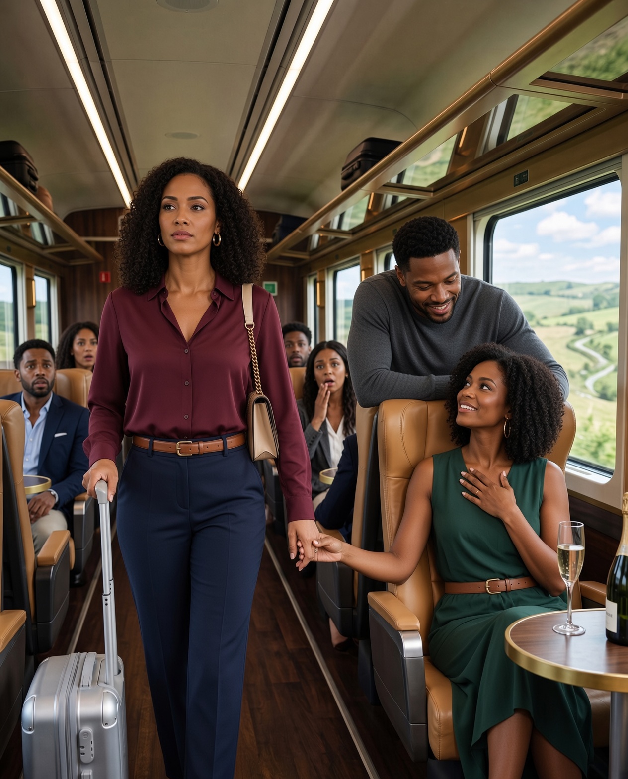 I was three minutes late for the train. My fiancé knew I was twelve weeks pregnant and had booked a window seat because the nausea had been brutal—but when I boarded, his new intern was sitting there with his blazer over her shoulders. “Sit in the back,” he told me. “She needs it more.” I got off before departure and canceled our wedding. He still thought I’d be waiting for him in Boston.